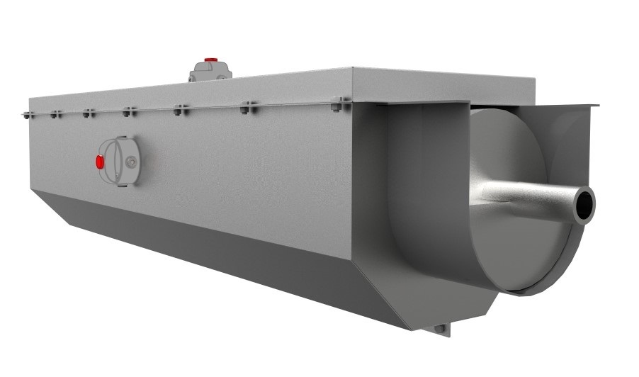 Trough Type Auger Heater Assembly.